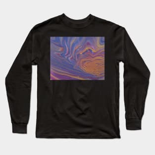 Purple golden sunset Long Sleeve T-Shirt